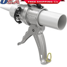 Compact 24:1 Caulking Gun No Drip Caulk Gun Patent Design Lightweight Aluminum