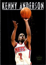 1993-94 SkyBox Premium #CS7 Kenny Anderson Center Stage 9EEEEE