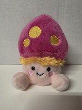 Aurora  Adorable Palm Pals  Favio Fluffy Mushroom  Stuffed Animal 5"