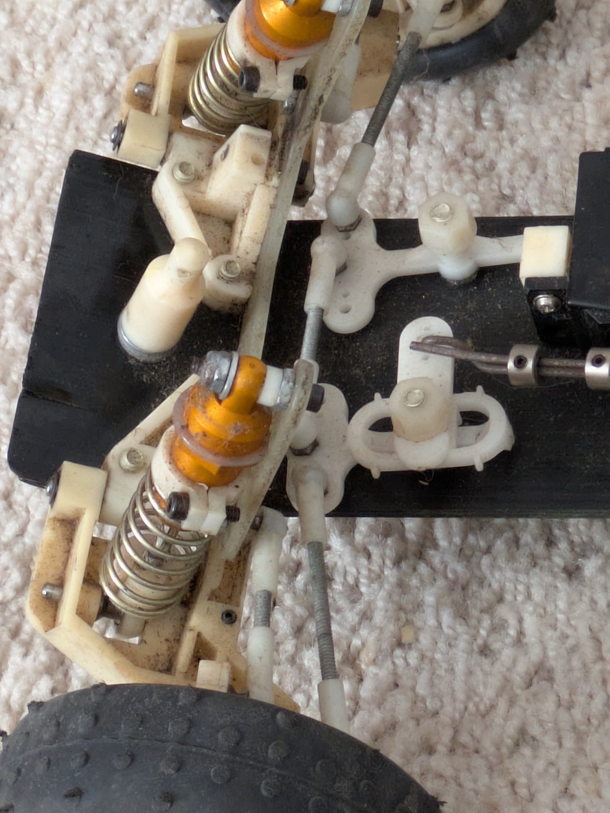 Horizon Hobby Team Associated TQ10 RC10 Vintage RC Graphite Carbon Fiber Buggy