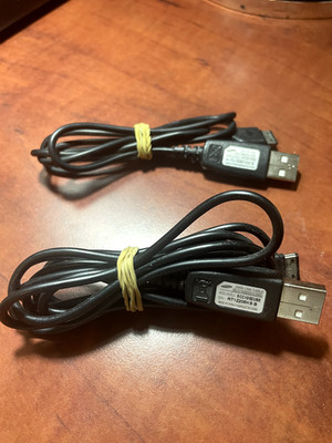 (2) Samsung data link cables ECC1DS2UBE & APCBS10BBE