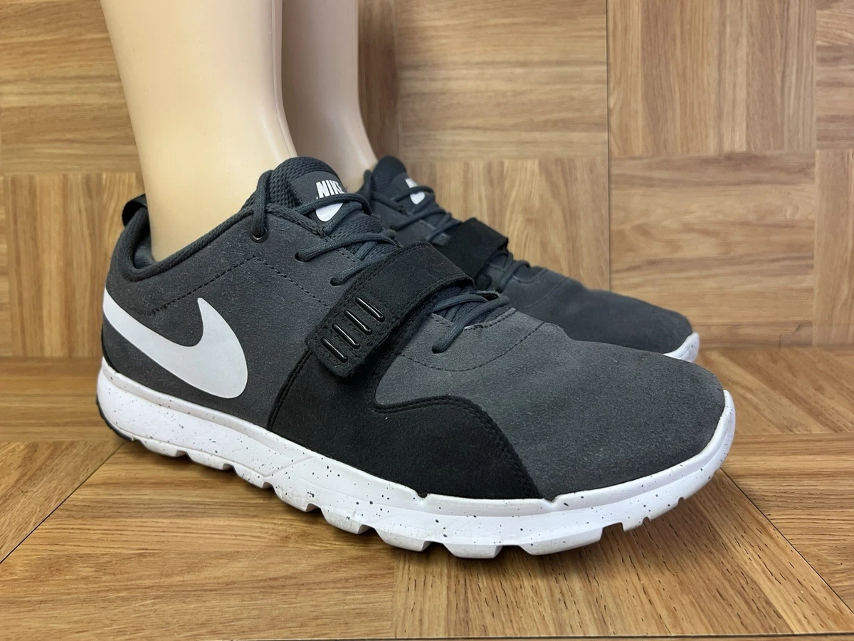 Nike SB Trainerendor Mens Size 11 Black Gray Athletic Shoes Running Walking Nike SB Trainerendor Anthracite Gray for Sale | Authenticity  main image 4
