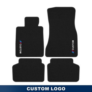 Car Floor Mats For BMW 7 Series G70 2022-2025 Custom Black Carpet Velour Liners