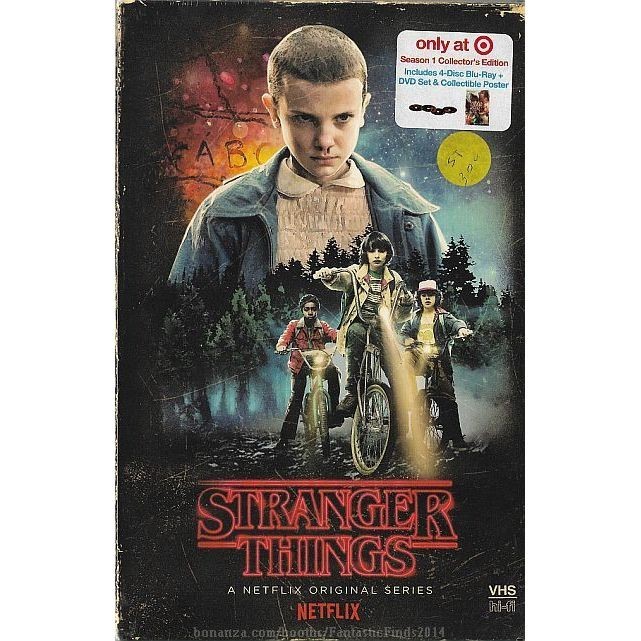 Netflix Stranger Things Season 1 4-Disc DVD/Blu-Ray Collector's