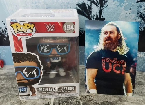 Funko Pop! WWE Jey Uso 194 4x6 Sami Zayn Photo