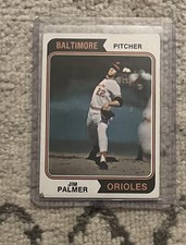 1974 Topps #40 Jim Palmer Baltimore Orioles HOF Vintage