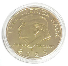 2025 Donald Trump Coin Take America Back GOLD...