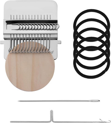 1 Set kleiner Webstuhl für das Weben, Speedweve Loom aus Holz, mit komplettem Zu