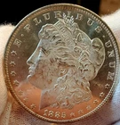 * 1885 O * BU MS++ JAW DROPPING FROSTY PL MIRRORS!! PQ MORGAN SILVER DOLLAR #A11