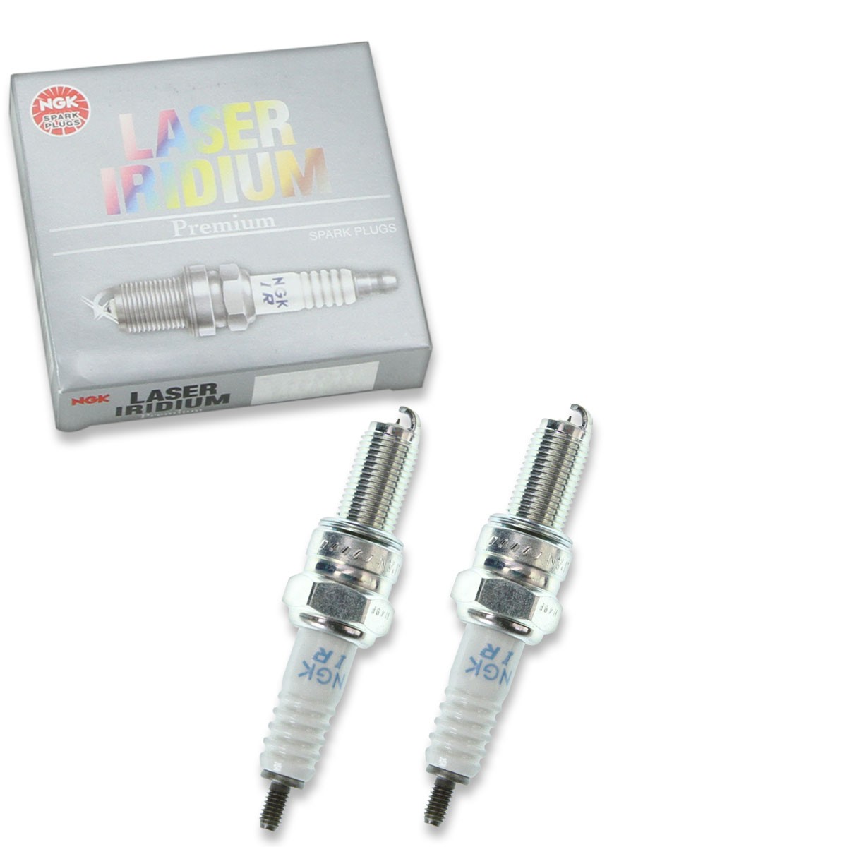 2 pc NGK 4286 CR8EIA-9 Laser Iridium Spark Plugs for 09482-00556 Ignition mz