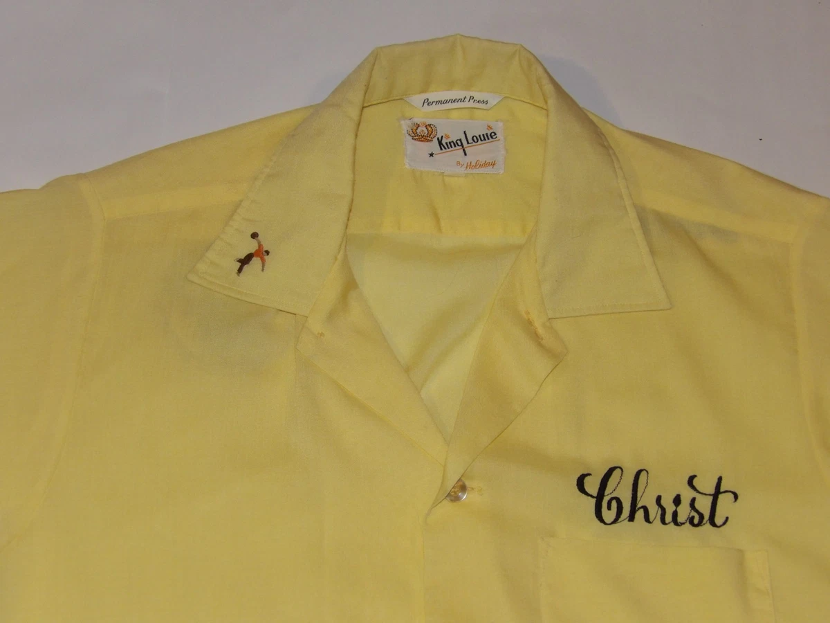 Bowling Yellow Vintage Casual Shirts for Men for sale | eBay