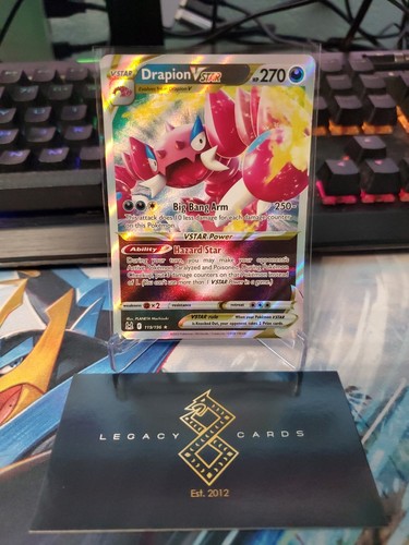Drapion VSTAR 119/196 - SWSH: Lost Origin Ultra Rare - Pokémon TCG (NM)