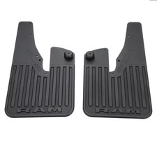 82215928ab Ram 2500 3500 Rubber Splash Guards Front W Flares 2019-2024 Mopar 82215928ab Ram 2500 3500 Rubber Splash Guards Front W Flares 2019-2024 Mopar