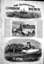 Old 1858 Birthplace Robert Stephenson Horticultural Fete Kirkstall Ab Victorian