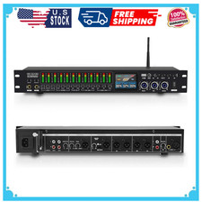 K-6 Professional KTV Digital Pre-Stage Effector Anti-Howling Audio Processor Kar