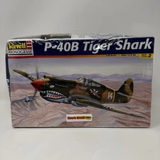 1998 Revell P-40B Tiger Shark Model Kit 1:48 New Sealed Condition