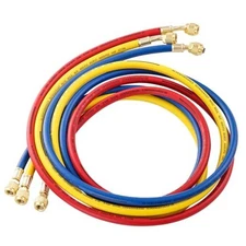 AC Manifold Hose Set, 22985 Plus II Manifold Kit with 1/4 SAE, 4 Layer Vacuum 