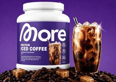 more nutrition iced coffee Caramel Cold Brew,Neu OVP