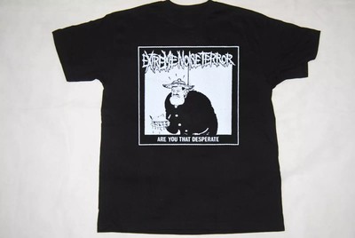 Extreme Noise Terror Band Music Black T-Shirt Cotton All Size RD121