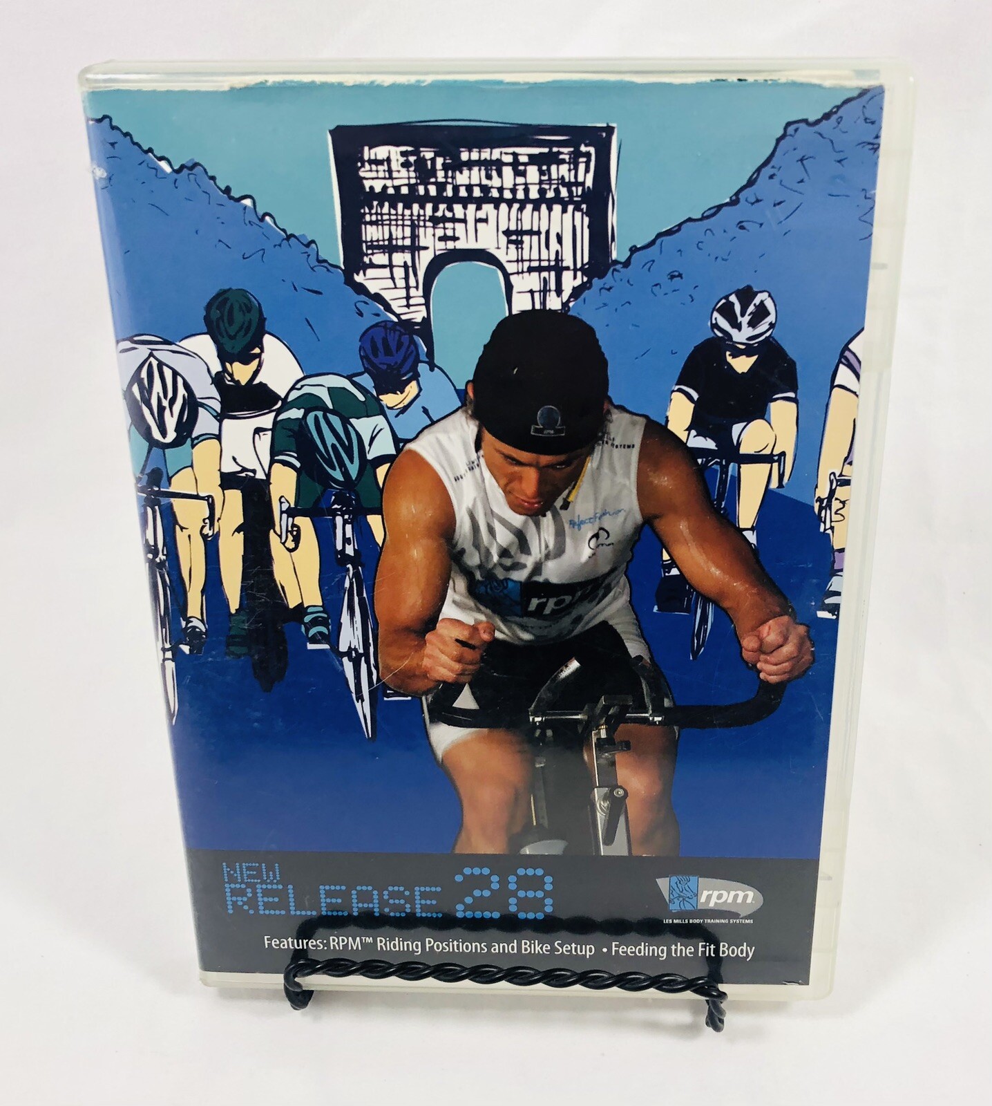 (Very Good) RPM New Release 28 Bicycle Bike Cycling Exercise Training DVD / CD Set w/ Book (6.44 USD)