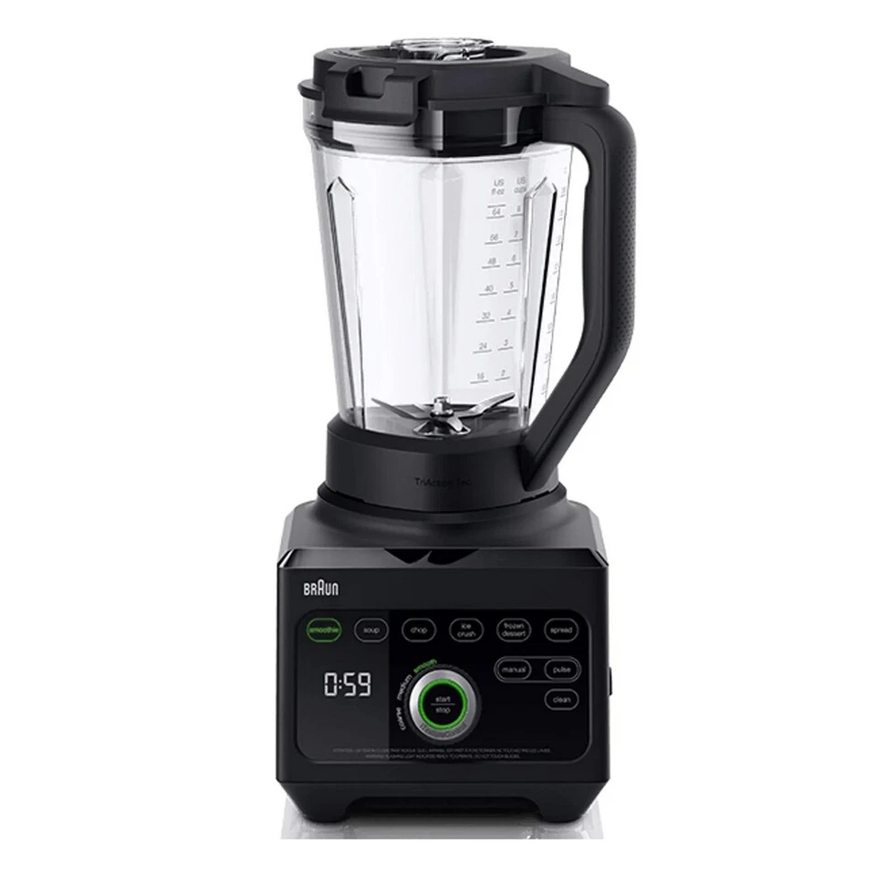 Braun JB 9040 BK - Tischplatten-Mixer - Tritan-Mixbehälter - 1600 Watt - schwarz