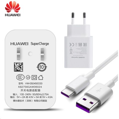 Original Huawei SuperCharge 5A Charging Adapter P20 P30 Pro Mate 10 20 Honor V10