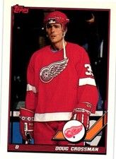 1991-92 Topps #341 Doug Crossman