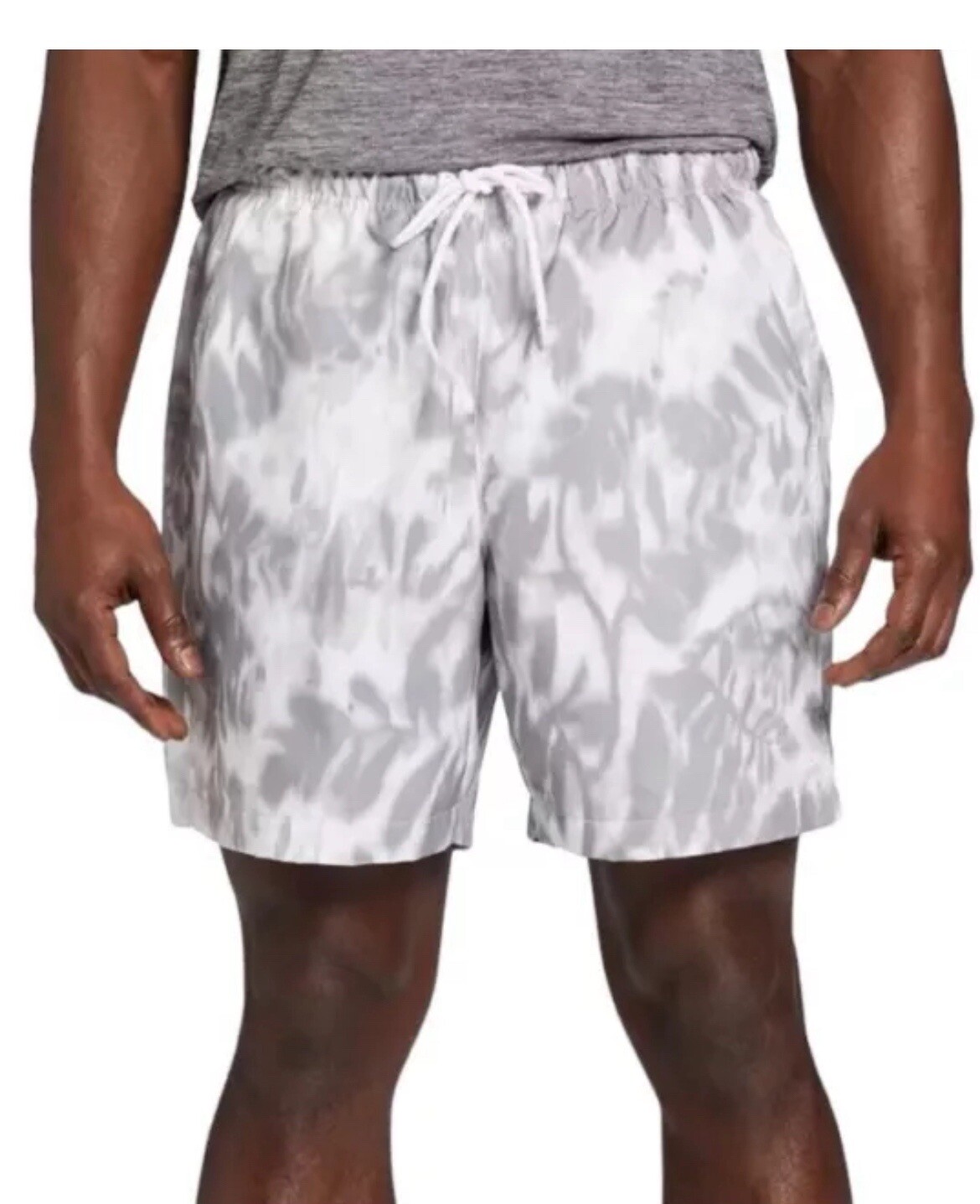 DSG Men's Rec Short Relaxed Fit Large Gray White 6