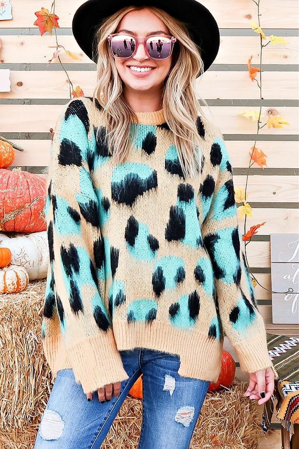 Antheway Cheetah Print Fuzzy Cozy 