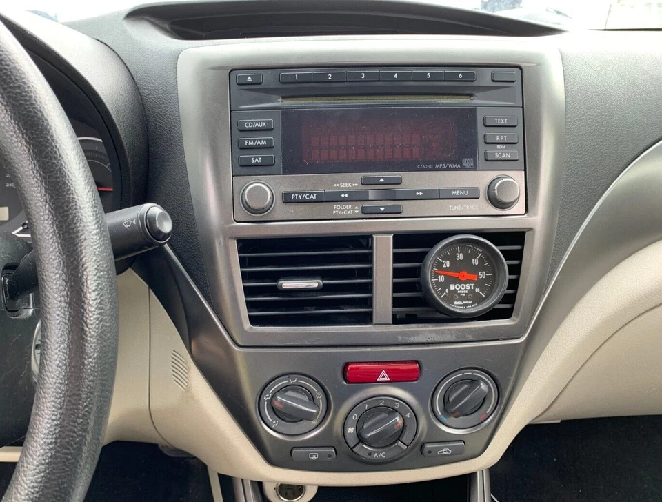 WRX STI Impreza 08-14 medidor de ventilação central pod passageiro - Imagem 2 de 4