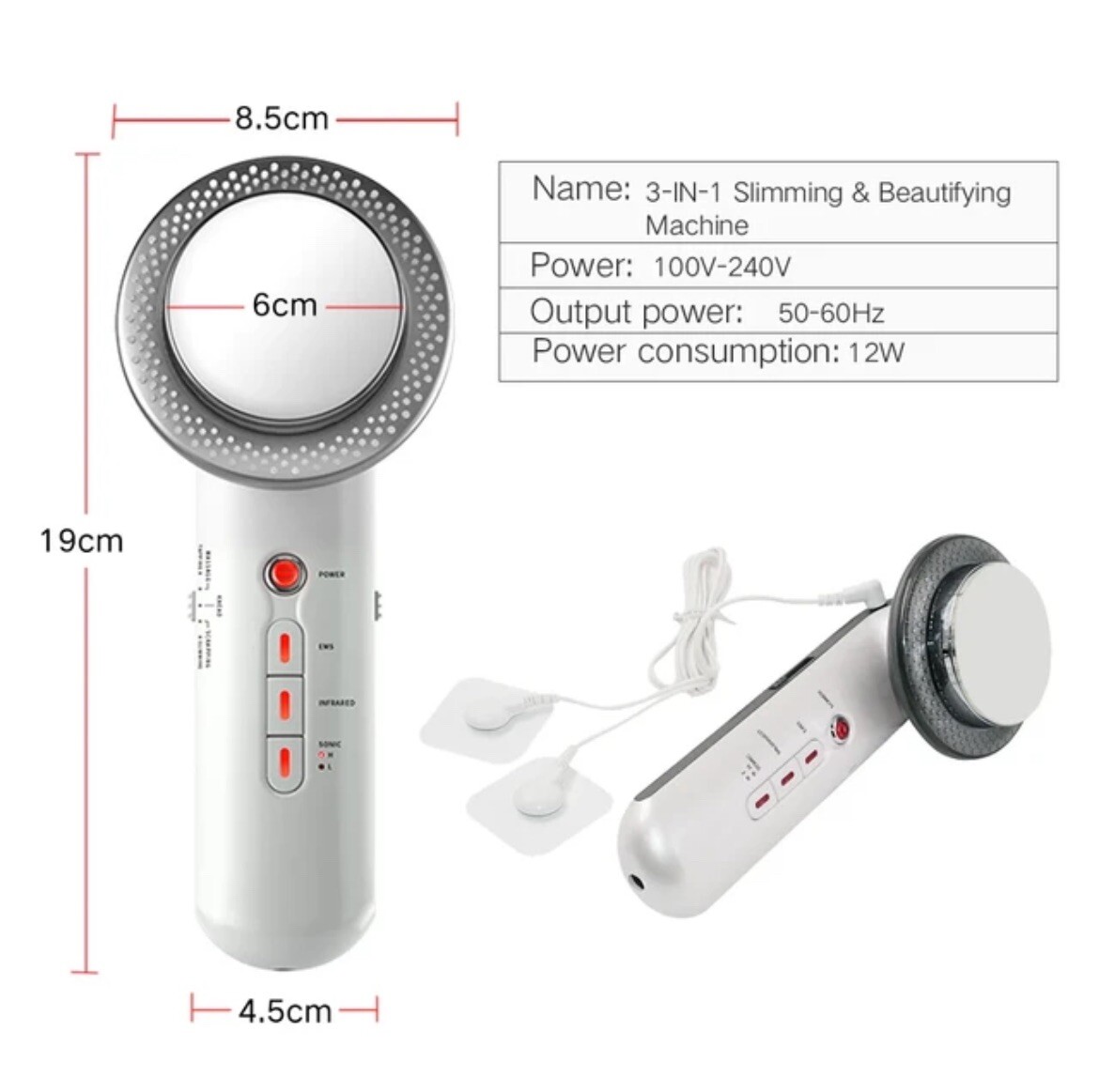 3 IN 1 SLIMMING MACHINE 美顔器 Skincare Options 3-1 Slimming & Beautifying Machine | New in
