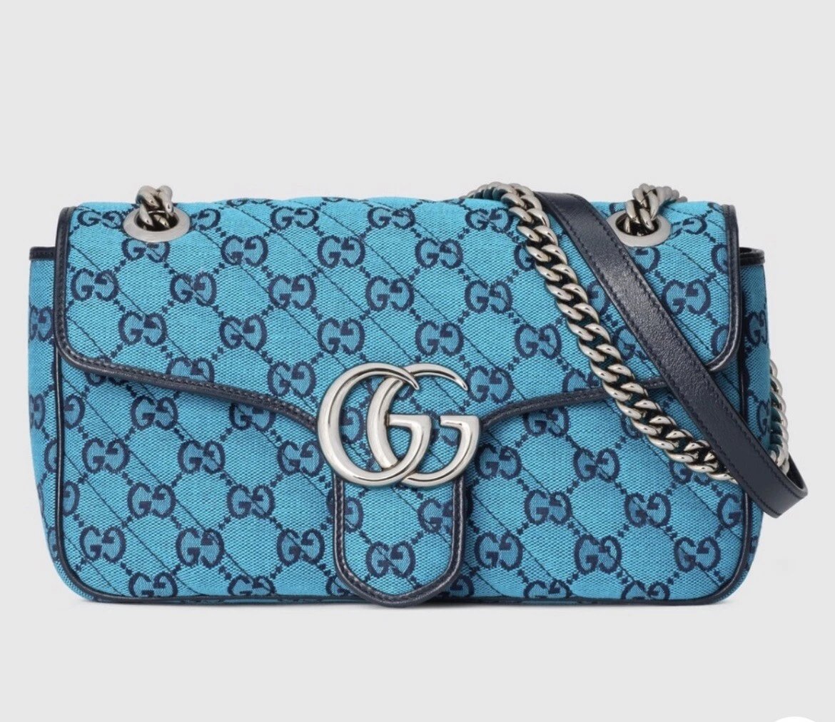 Gucci Brings Back The Blue GG Canvas Monogram From Its Archive