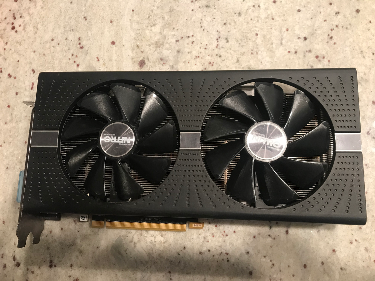 Sapphire Nitro RX580 8GB Mac Pro EFI boot screen Metal 4K native Mojave  Monterey