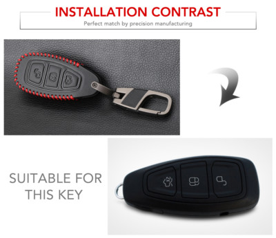 Remote Key Cover Case – Fit Ford Kuga, EcoSport, New Focus 2 – Unbranded