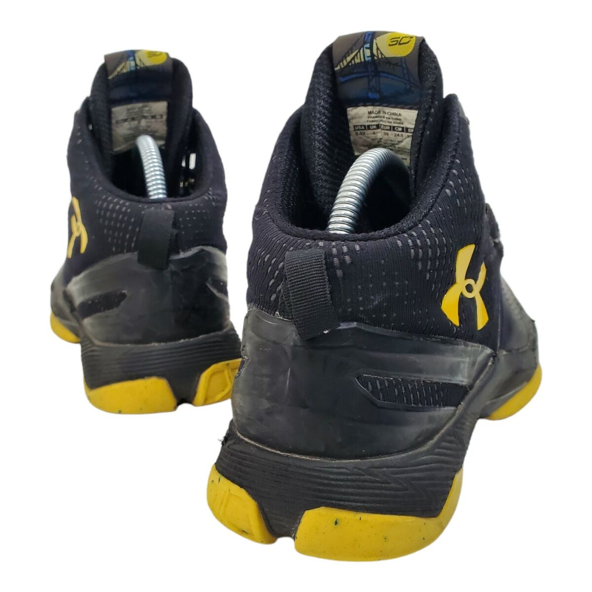 UNDER ARMOUR Shoes CURRY 2 Youth Size 6.5Y BLACK KNIGHT UNDER ARMOUR Shoes CURRY 2 Youth Size 6.5Y BLACK KNIGHT