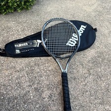 Wilson 3.4 Hammer Racquet Racket Titanium Power Holes 4 3/8 Bag