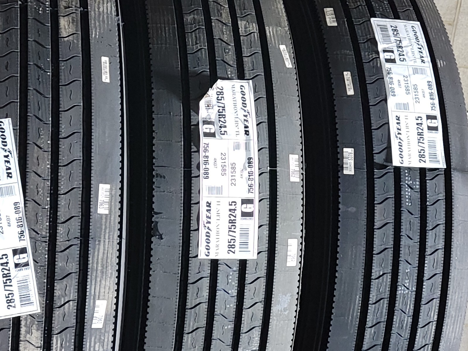 Goodyear Marathon LHS 285/75/24.5 steer tire eBay