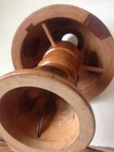 rare vintage Brazilian Butterfly Wood lamp — photo 8
