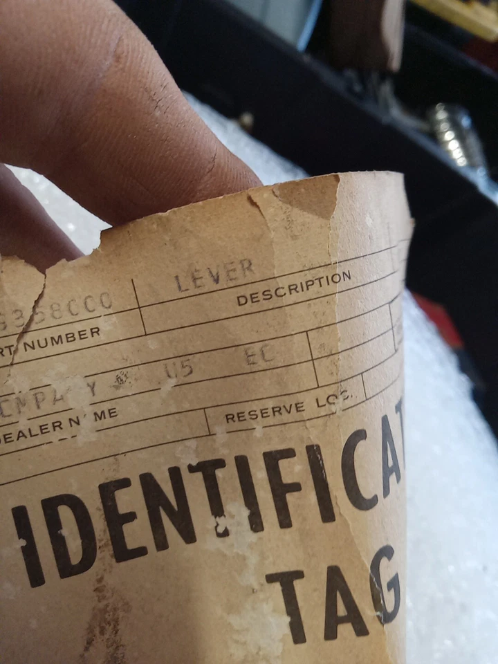 PT # 936669 / 939358 Palanca JEEP / WILLYS NUEVO STOCK ANTIGUO NOS Foto 4 de 4