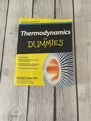#ad Thermodynamics for Dummies Paperback Mike Pauken $10.95