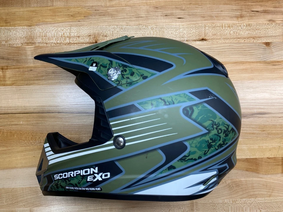 Scorpion EXO con Visera Stalker VX-14 Talla M Camuflaje Excelente Estado Foto 4 de 4