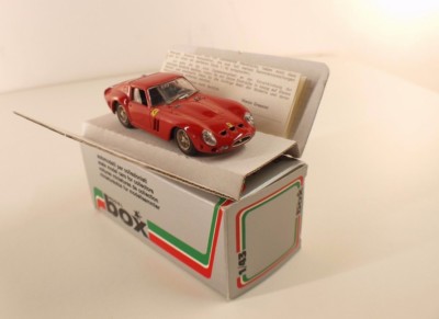 Model box Ref. 8401 Ferrari 250 Gto 1962 1/43 Mint New | eBay