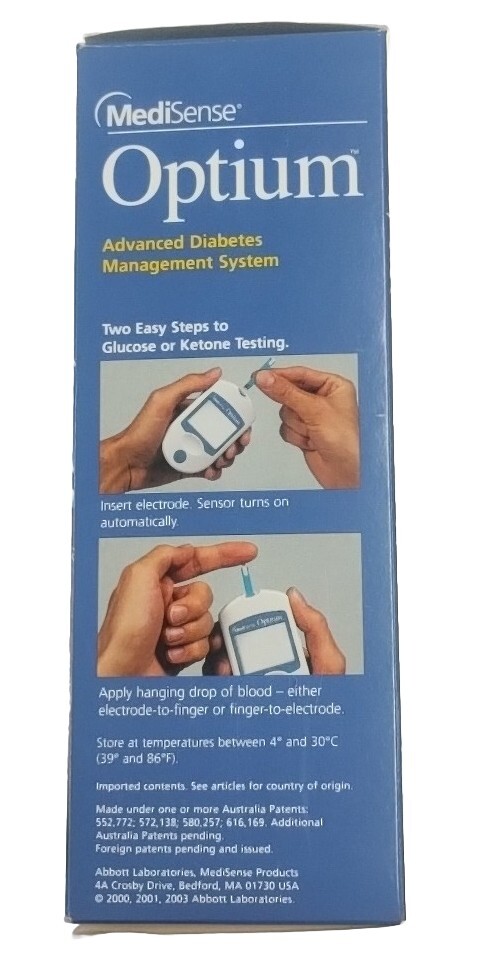 Optium Advanced Diabetes Management System eBay