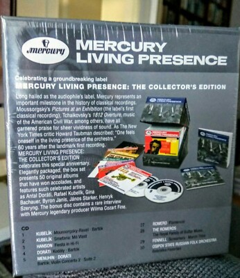 Mercury Living Presence Collector's Edition Volume 1 (51xCD Box