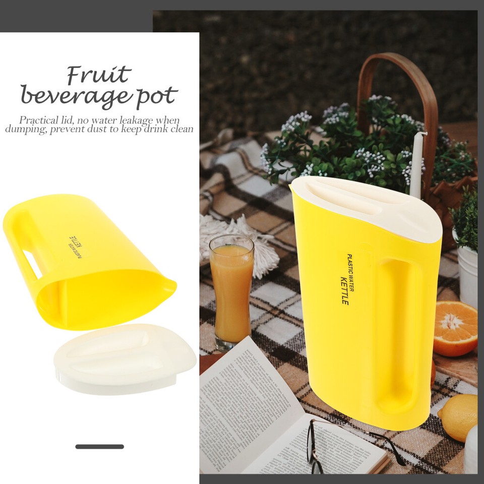 Plastic Pitcher Water Bottle Cold Water Kettle Coffee Pitcher eBay