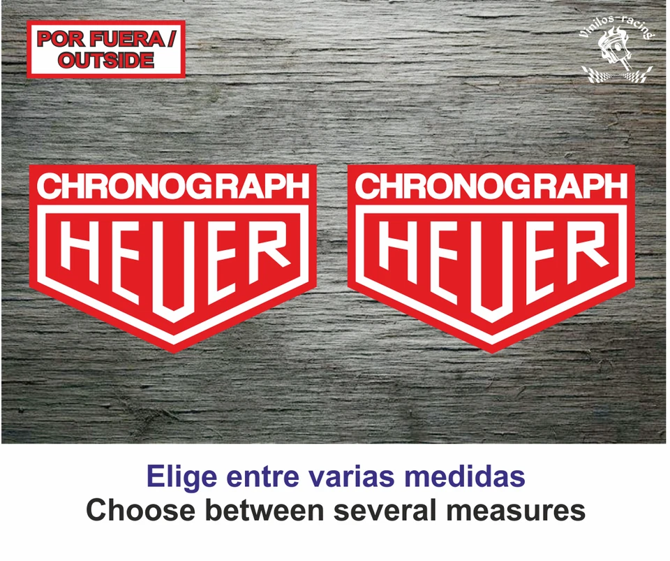 Sticker Vinilo Pegatina Decal Vinyl Aufkleber Tag Heuer Chronograph Tagheuer