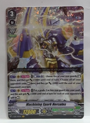 Bushiroad Cardfight!! Vanguard Machining Spark Hercules V-EB01/003EN VR N-MINT