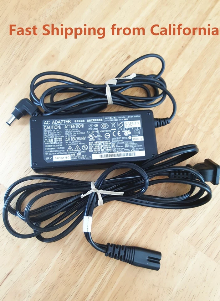 (Lote de 10) Adaptador/escáner cargador de CA Fujitsu OEM FI6130 fi6140 Z fi7160 6240 Foto 2 de 2