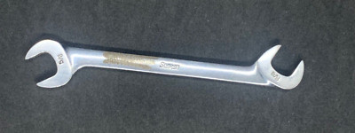 Snap On Tools USA 5/8'' SAE 4 Way Open End Angle Head Chrome Wrench VS20 USED