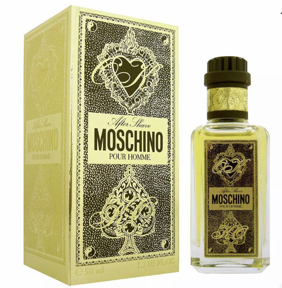 Moschino Men's 1.7oz Aftershave Splash Read Listing New In Box Hard to